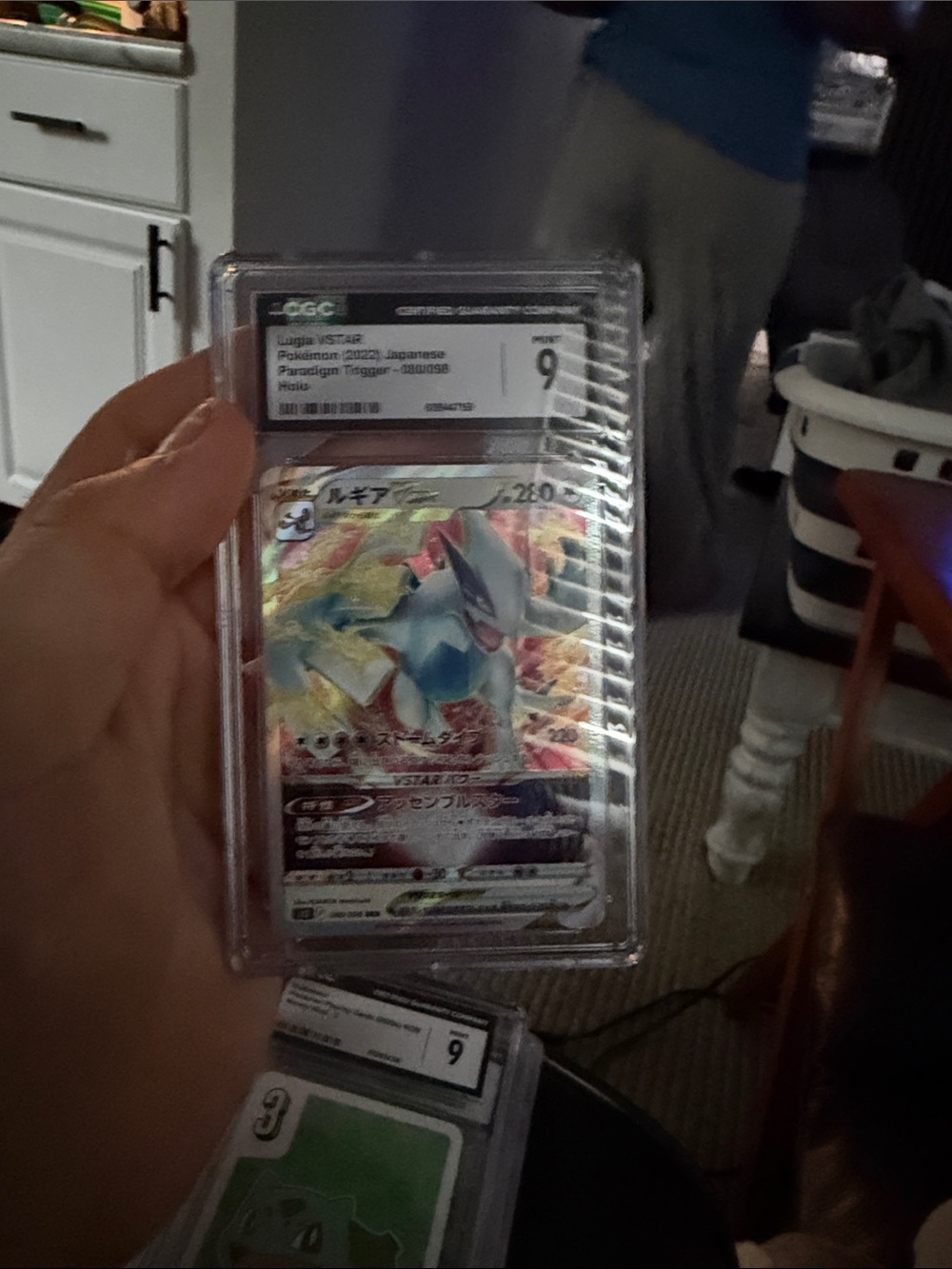 Pokemon Greninja VSTAR Protective Card Case - Blue, Red, Yellow Accents